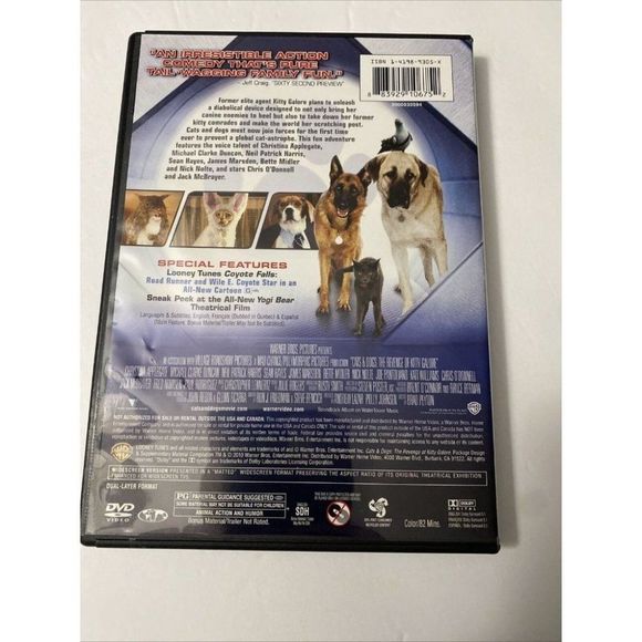 Cats & Dogs_Cats & Dogs: The Revenge of Kitty Galore - DVD - Lot of 2 - Picture 6 of 11